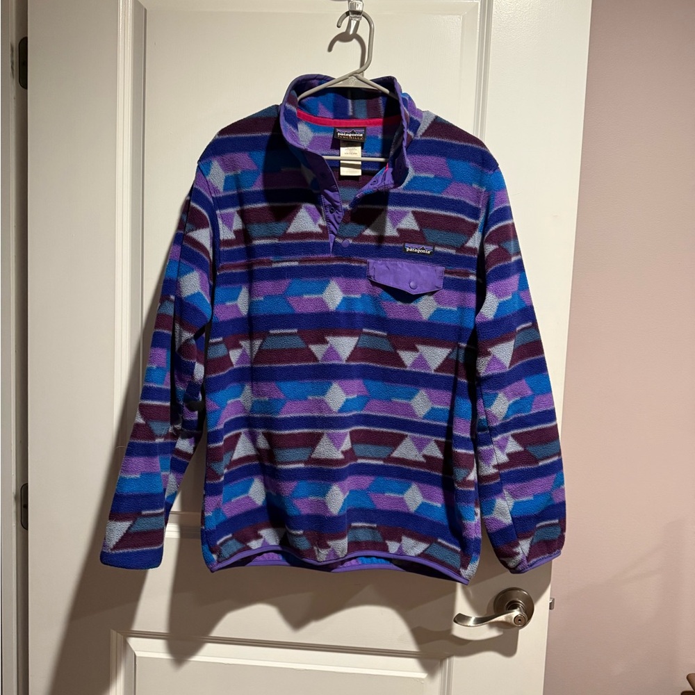 Patagonia Synchilla Multicolor Geometric Fleece